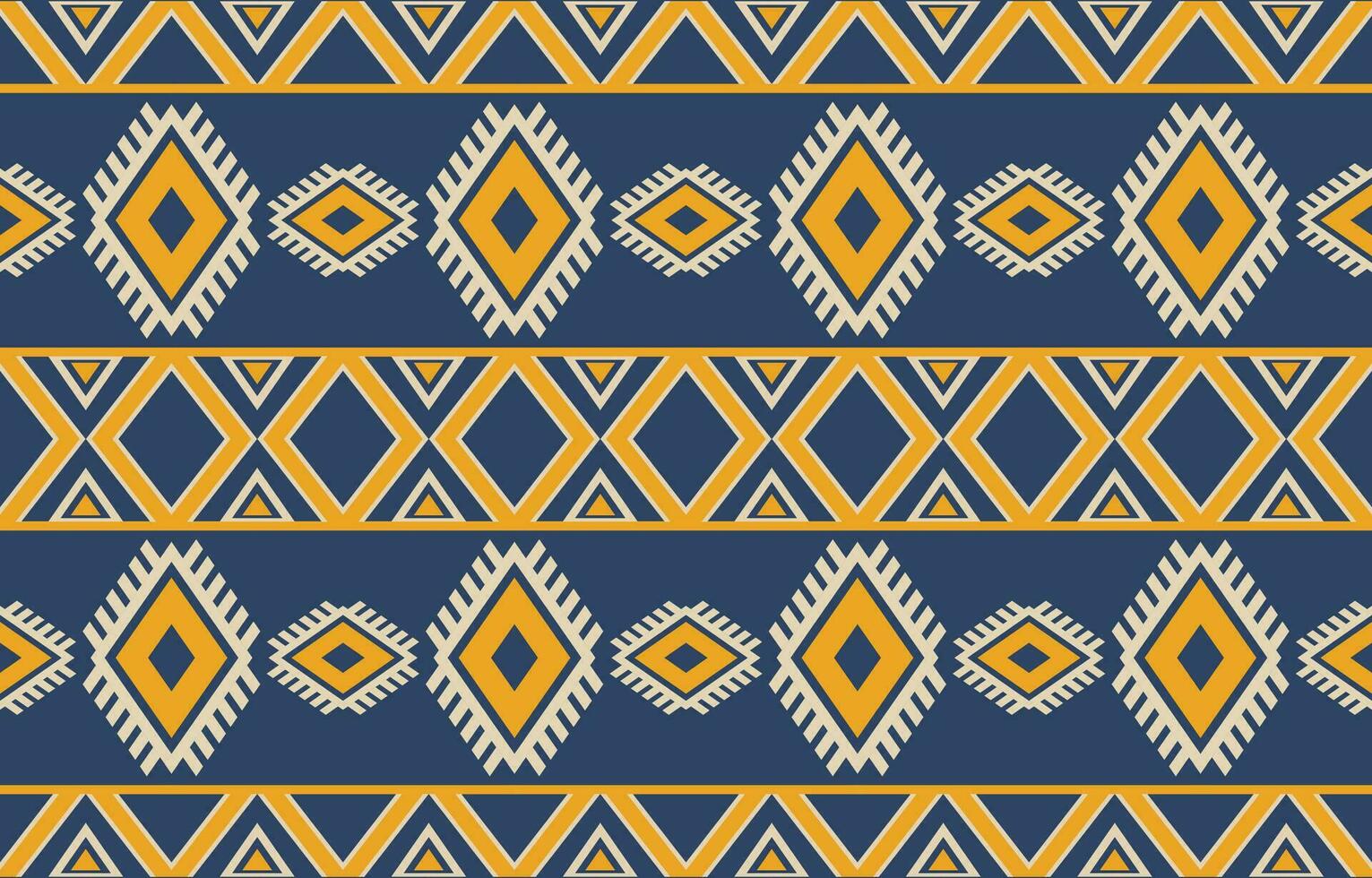 etnisch abstract ikat kunst. aztec ornament afdrukken. meetkundig etnisch patroon naadloos kleur oosters. ontwerp voor achtergrond ,gordijn, tapijt, behang, kleding, inpakken, batik, vector illustratie.