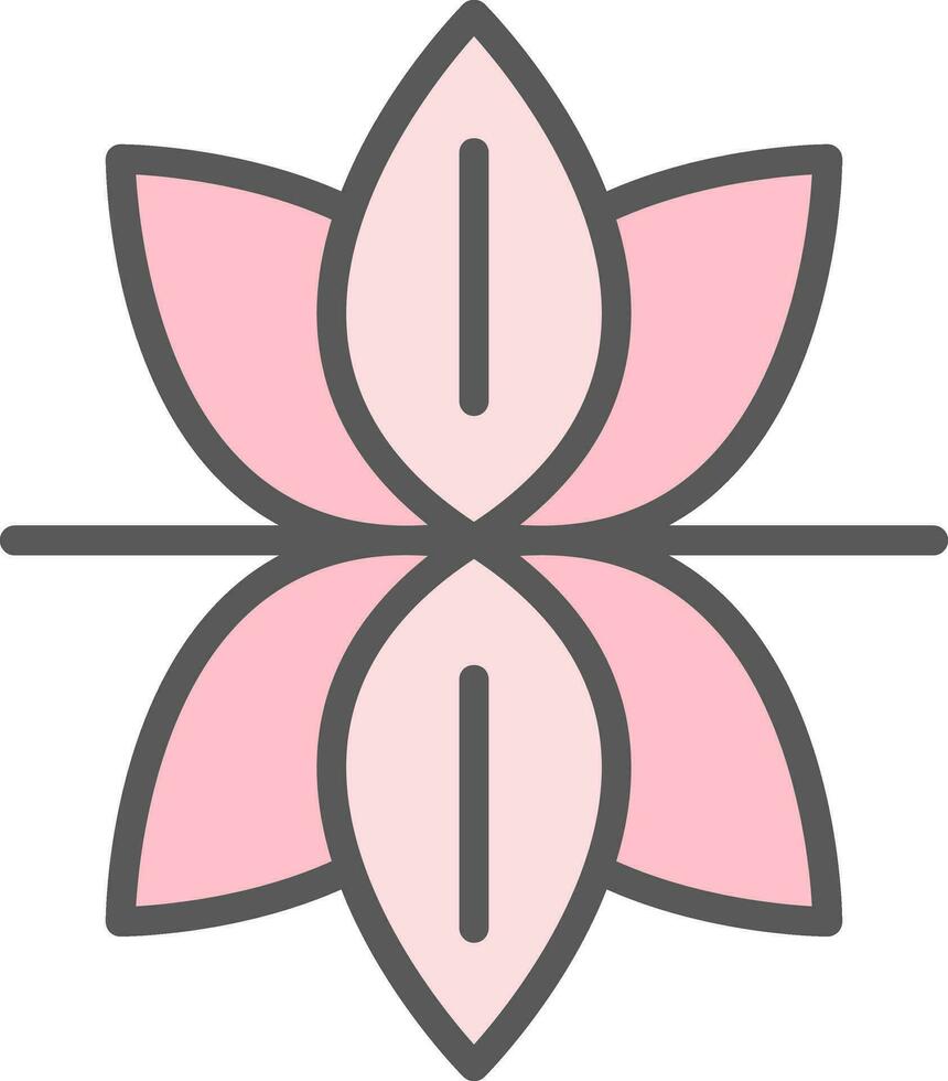 lotus bloem vector icoon ontwerp