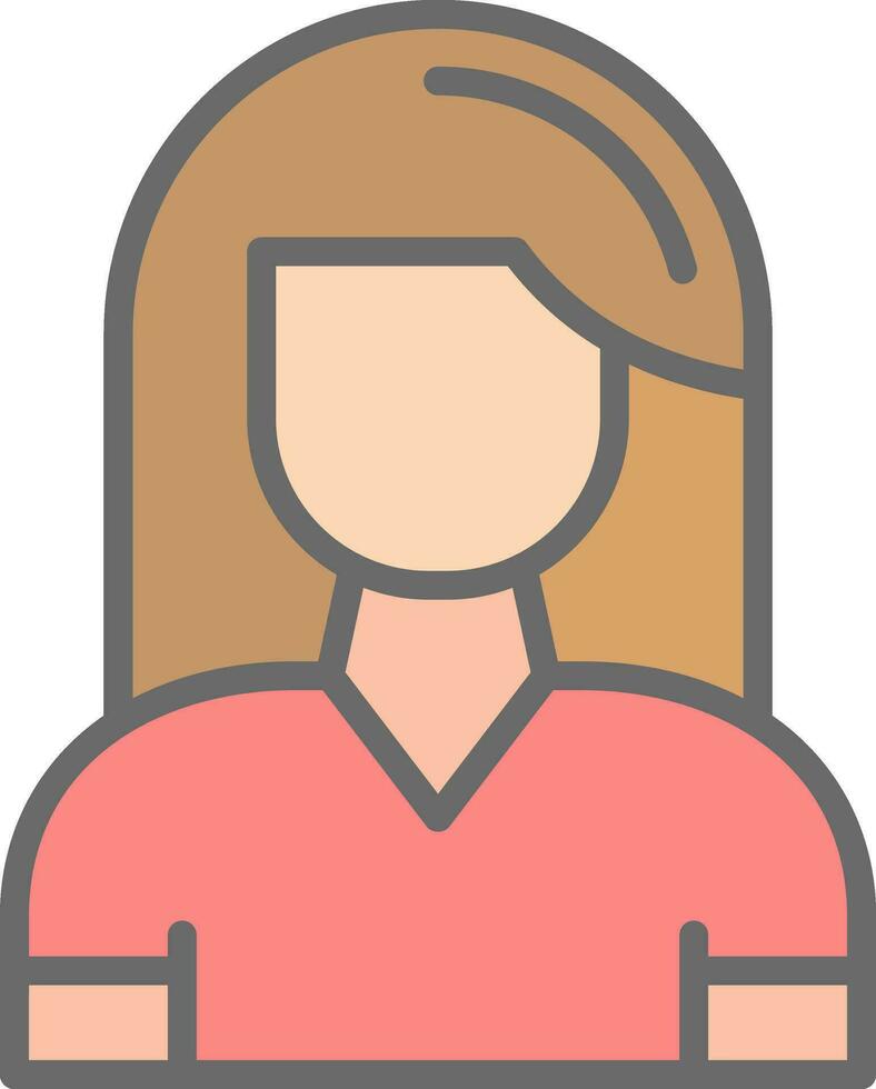 vrouw vector icoon ontwerp