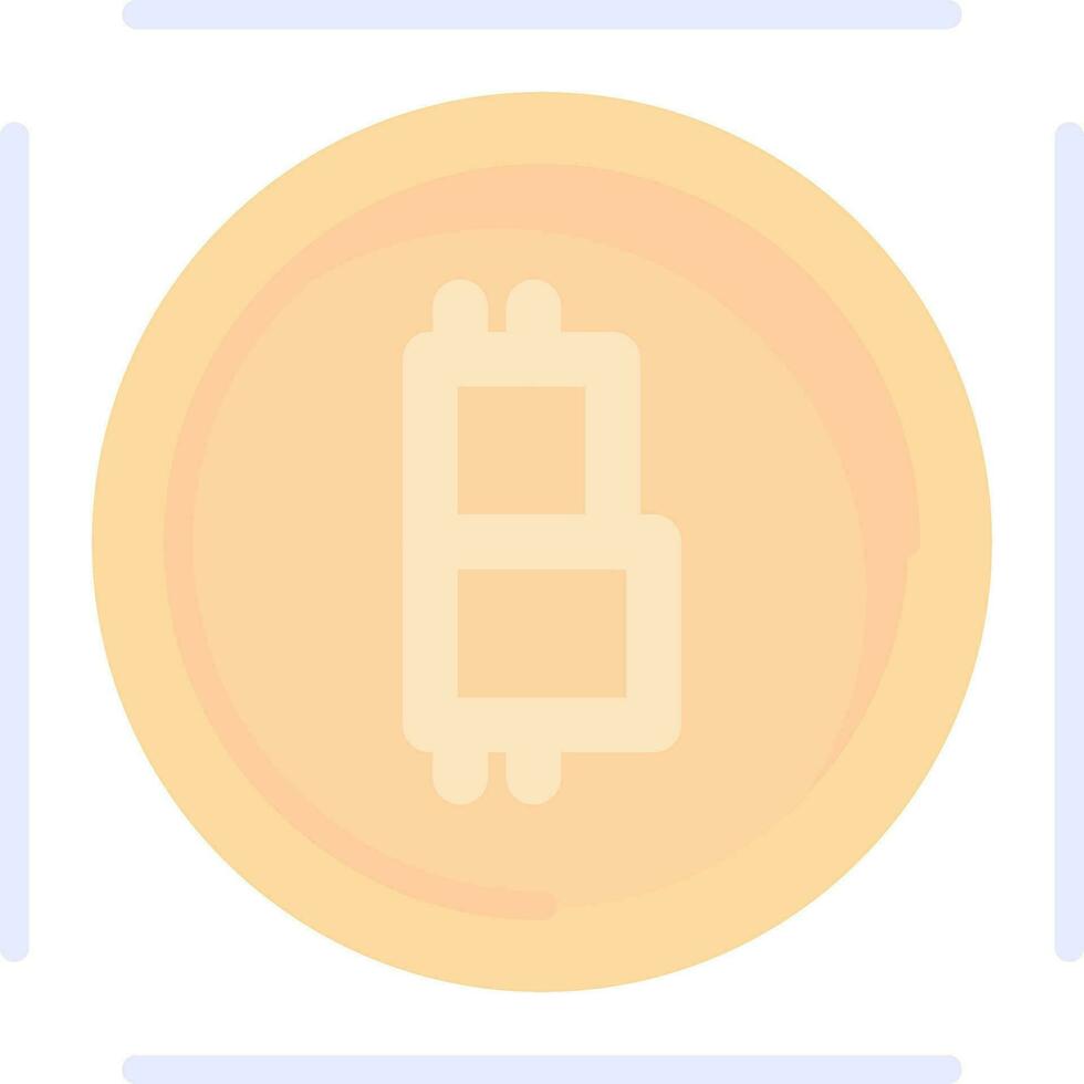 bitcoin vector icoon ontwerp