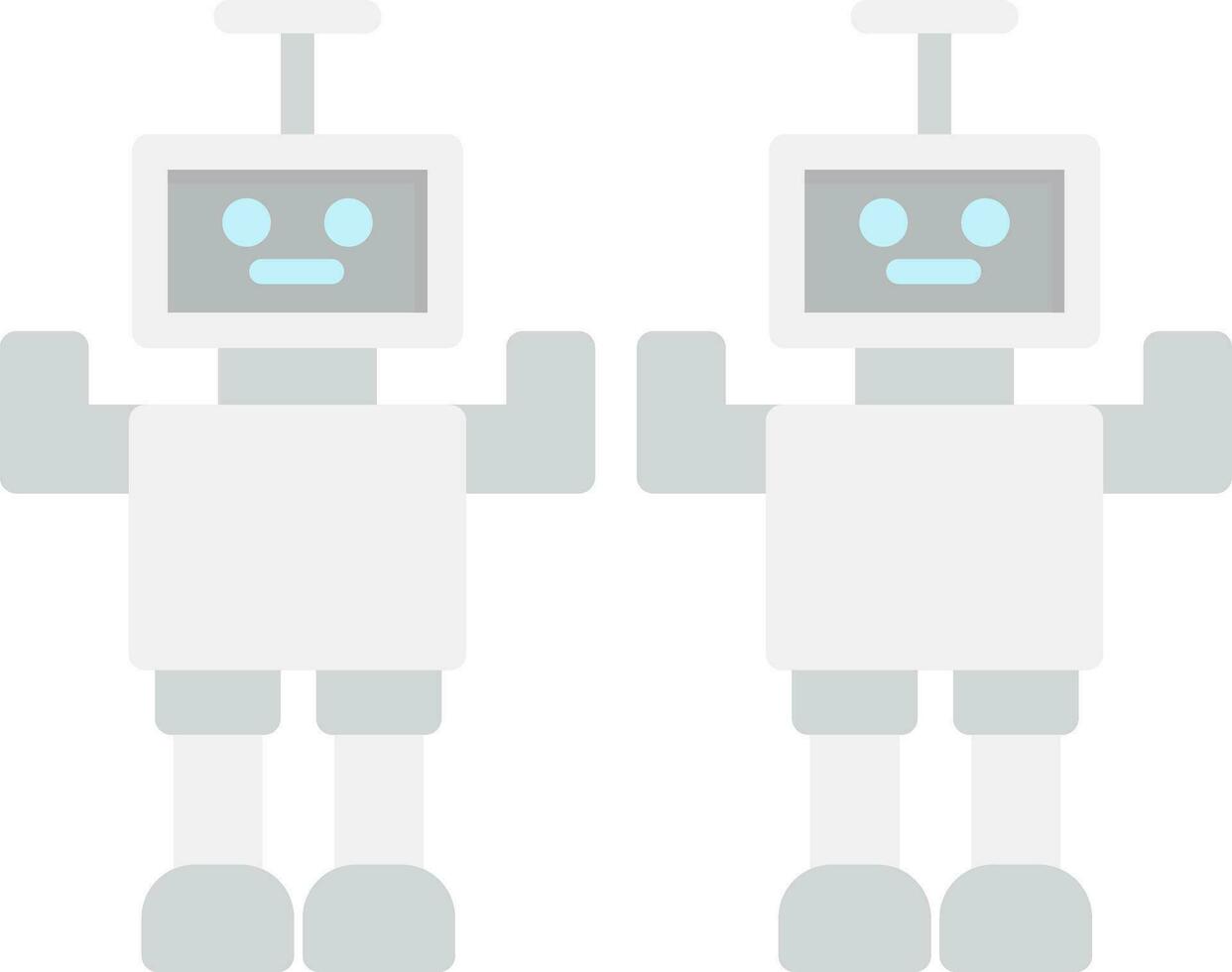 robot vector icoon ontwerp