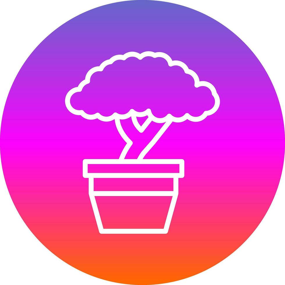 bonsai vector icoon ontwerp