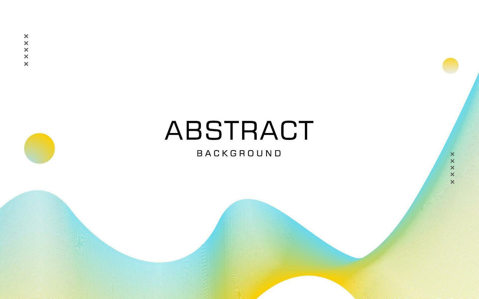 vrij abstract vector geel en groen kleuren met modern golvend lijnen achtergrond voor banier brochure poster folder ontwerpen en backdrop