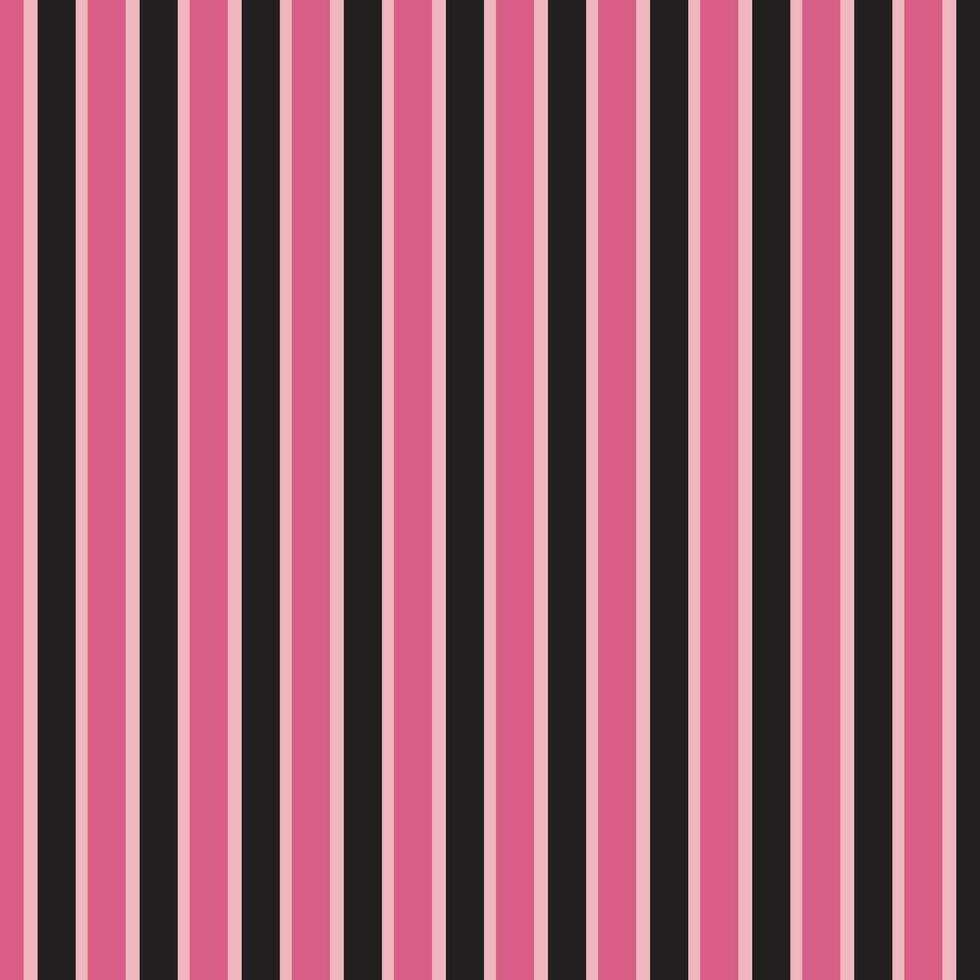 gemakkelijk abstract baby roze en zwart kleur golvend variabel lijn patroon Aan roze achtergrond vector