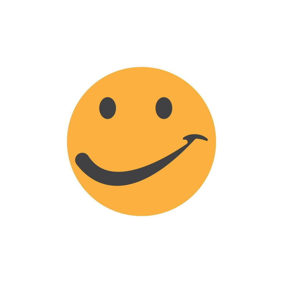 glimlach icoon emoticon symbool sjabloon vector