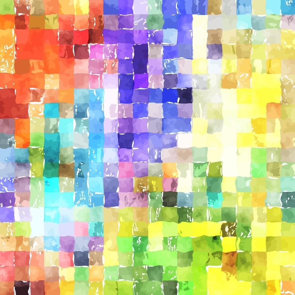 aquarel pixelpatroon textuur vector