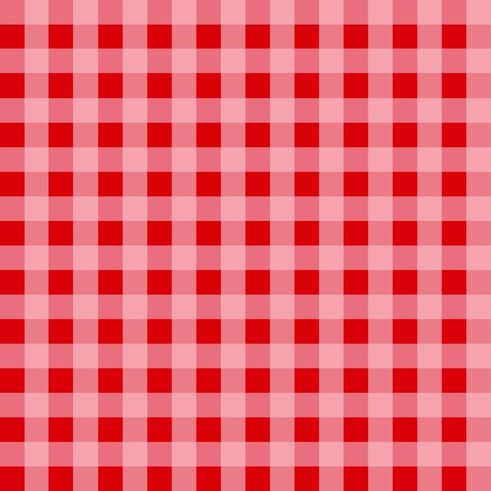 patroon van rood gingang-tafelkleed vector