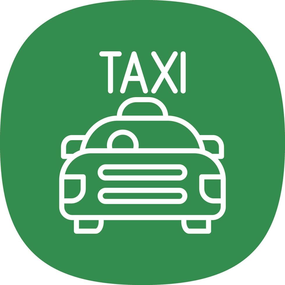 taxi vector icoon ontwerp