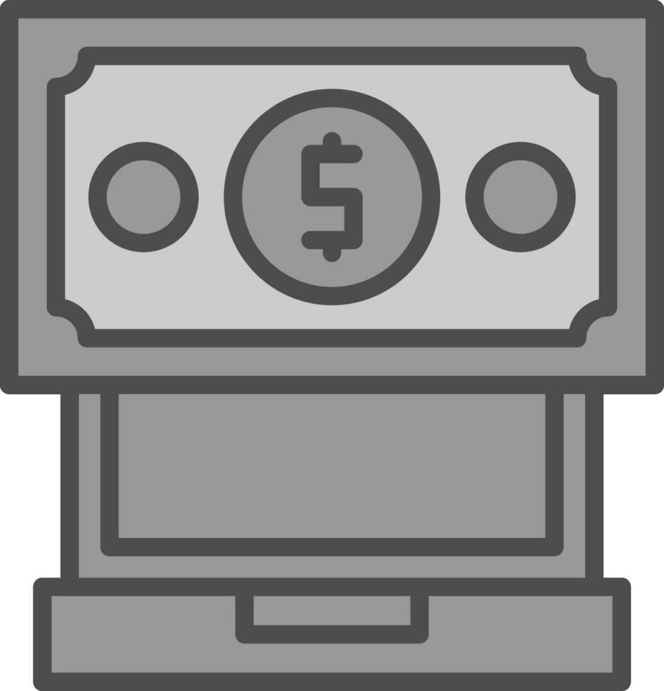 online geld vector icoon ontwerp