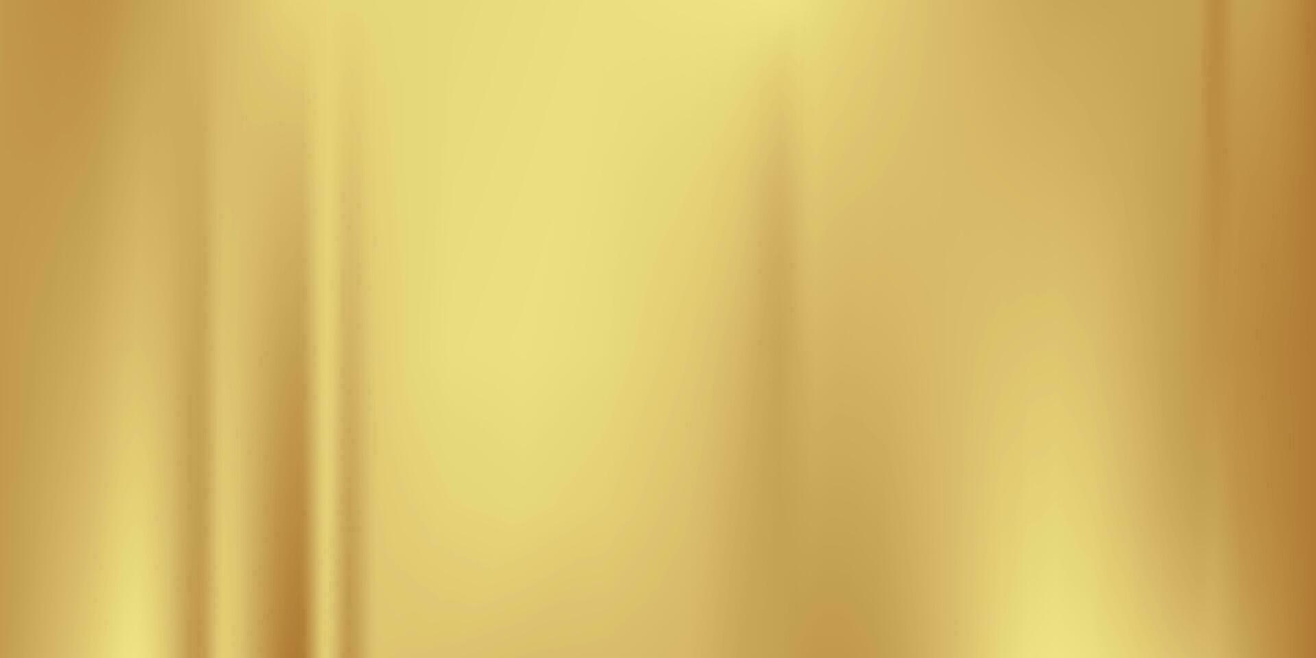 gouden abstracte wazig verloop achtergrond. vectorillustratie. vector