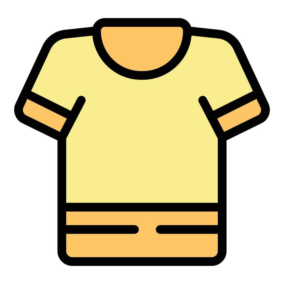 unisex overhemd icoon vector vlak
