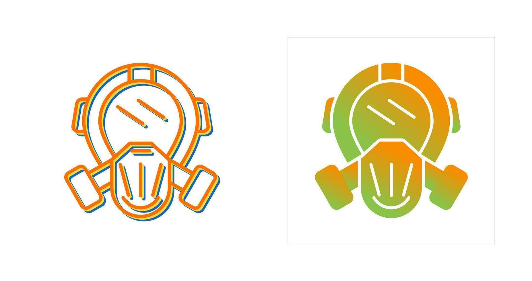 gasmasker vector icon