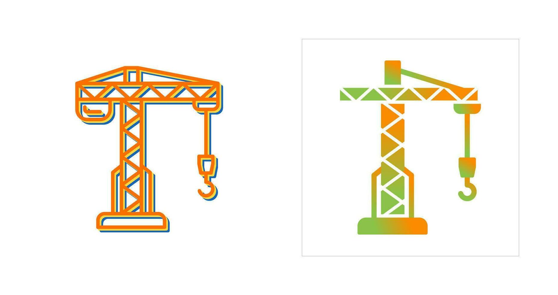 kraan vector pictogram