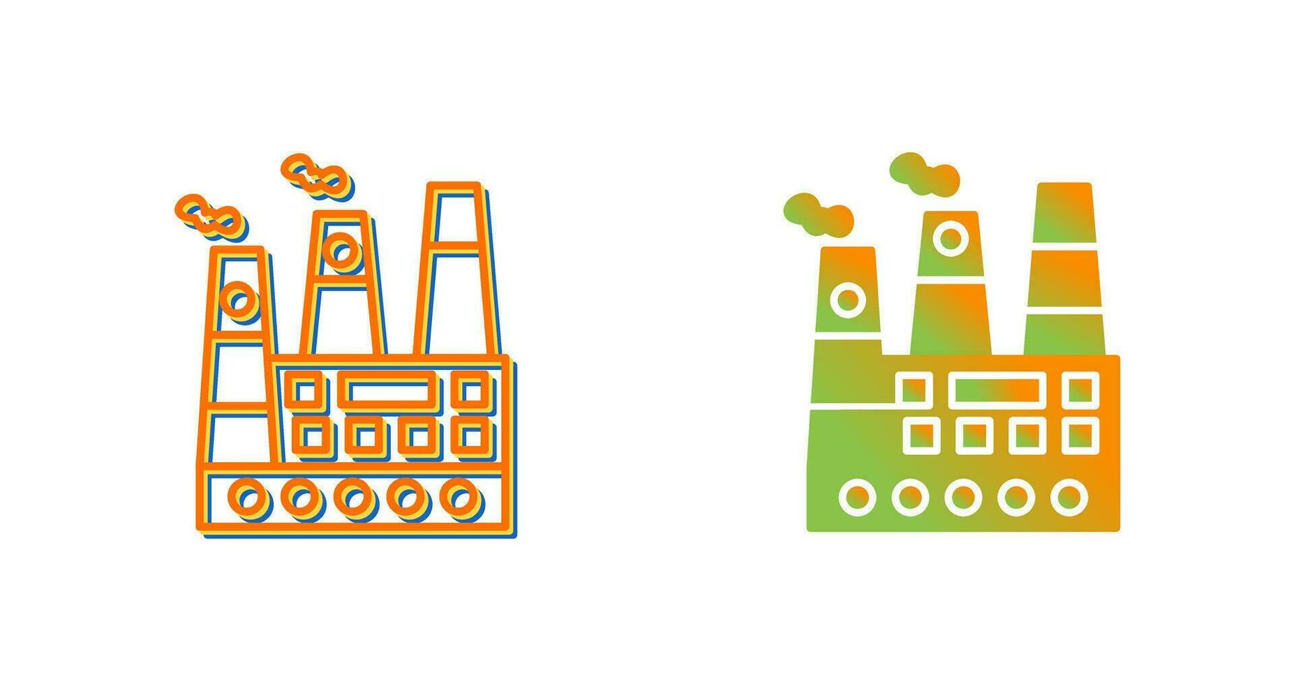 fabriek vector pictogram