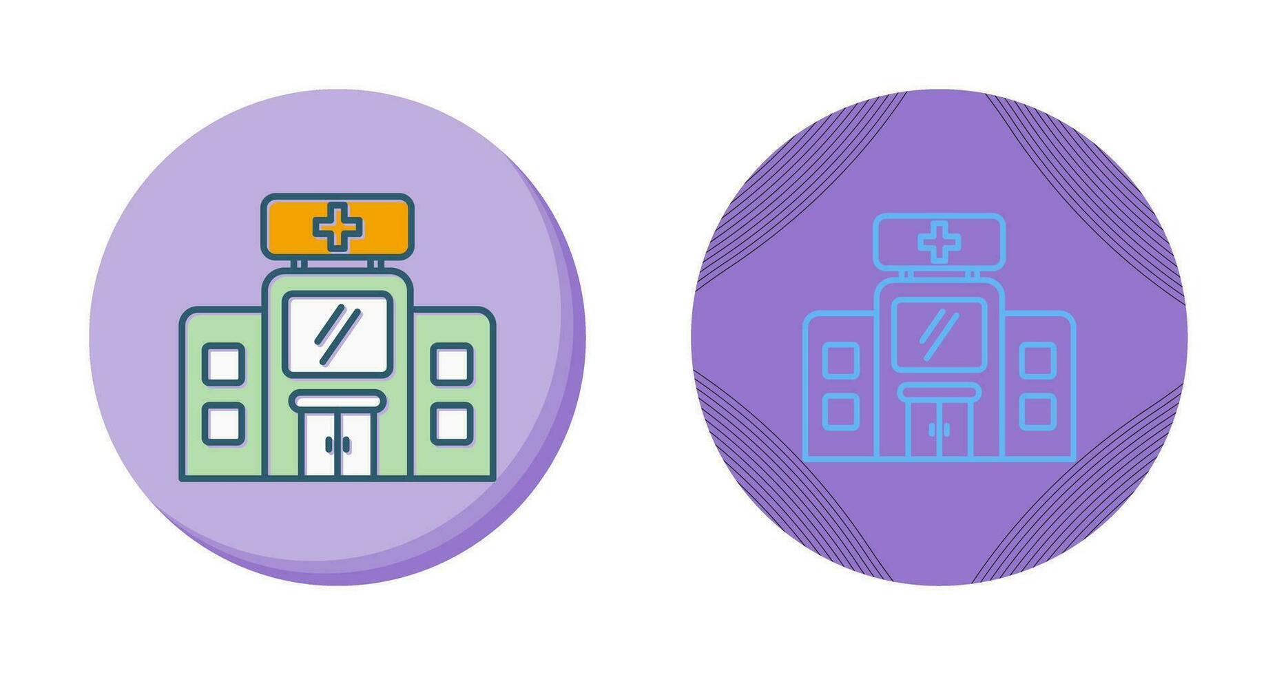 ziekenhuis vector pictogram