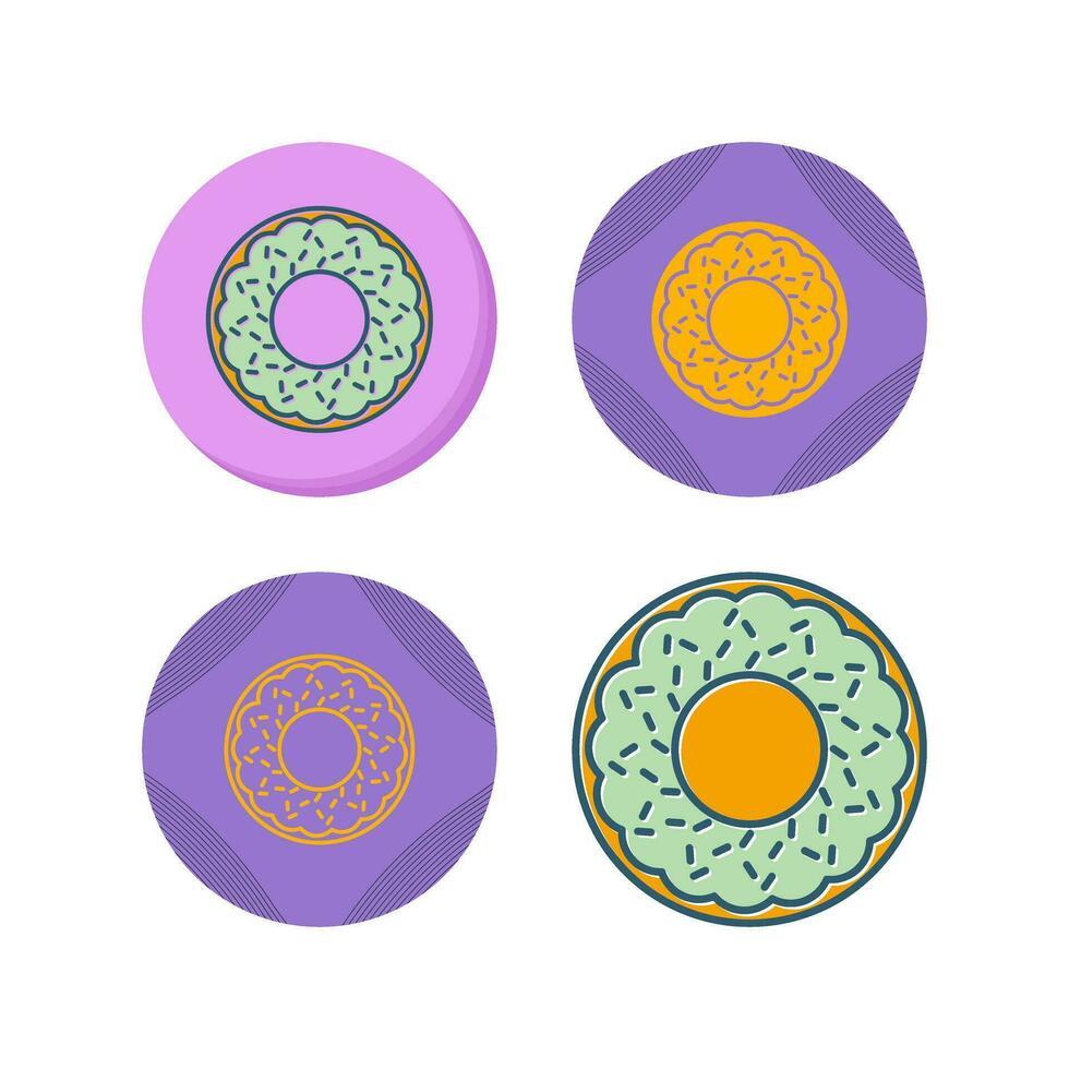 donut vector icoon