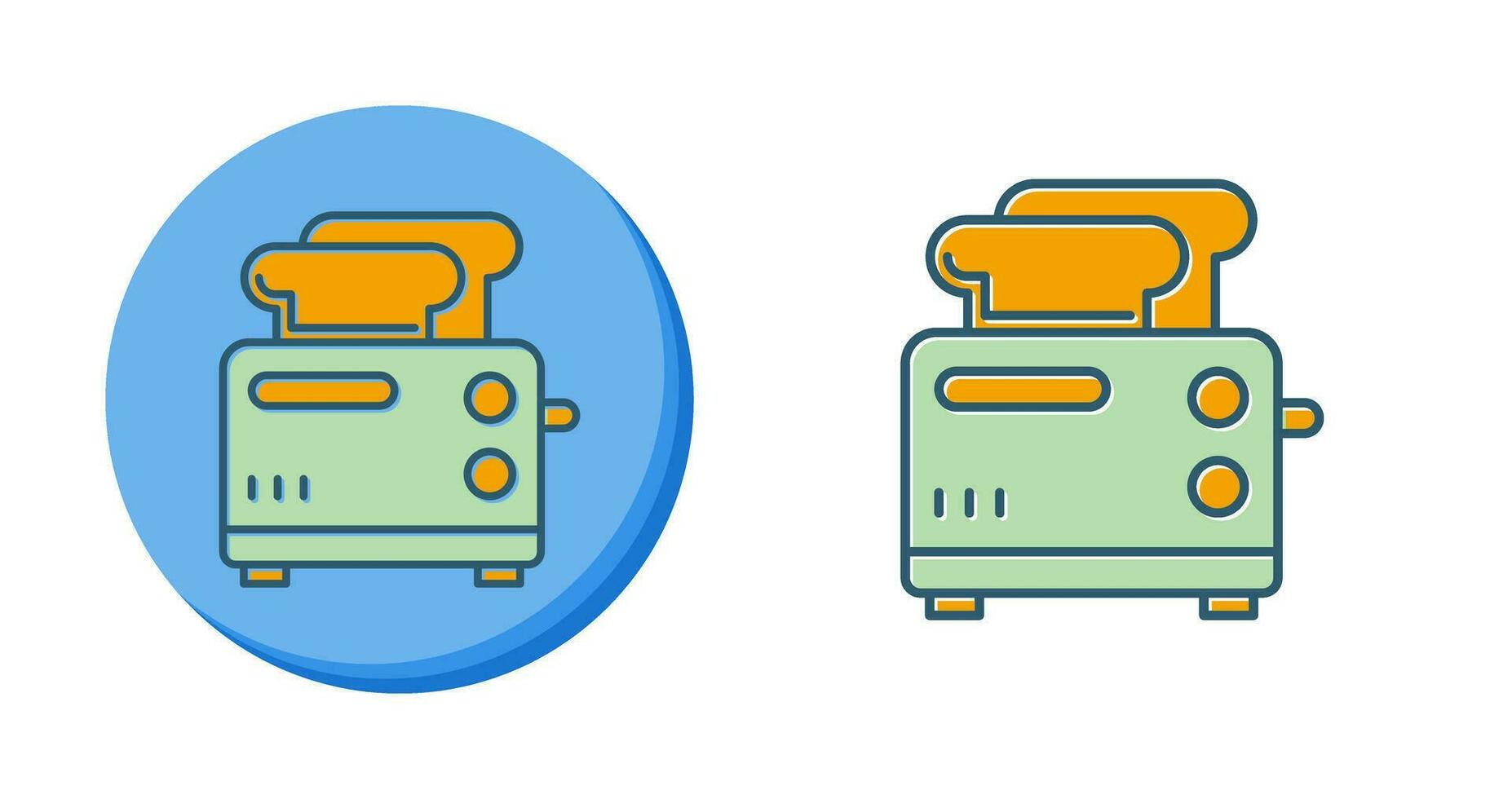 broodrooster vector pictogram