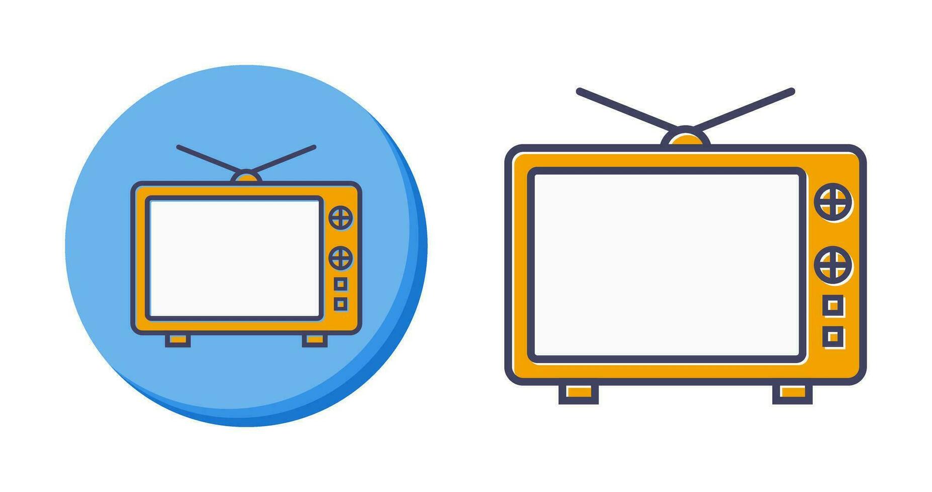 televisie vector pictogram