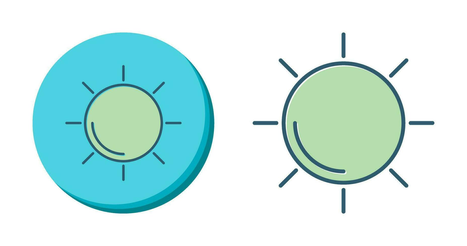 zon vector pictogram