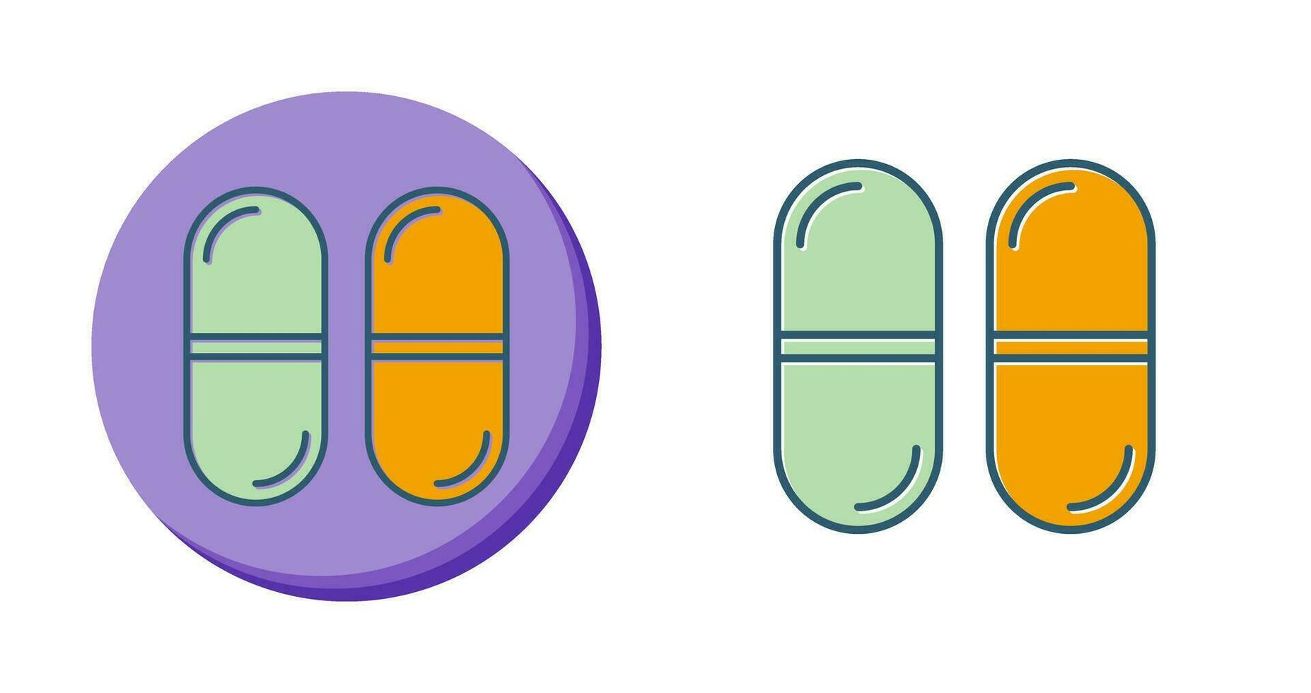 capsules vector icoon