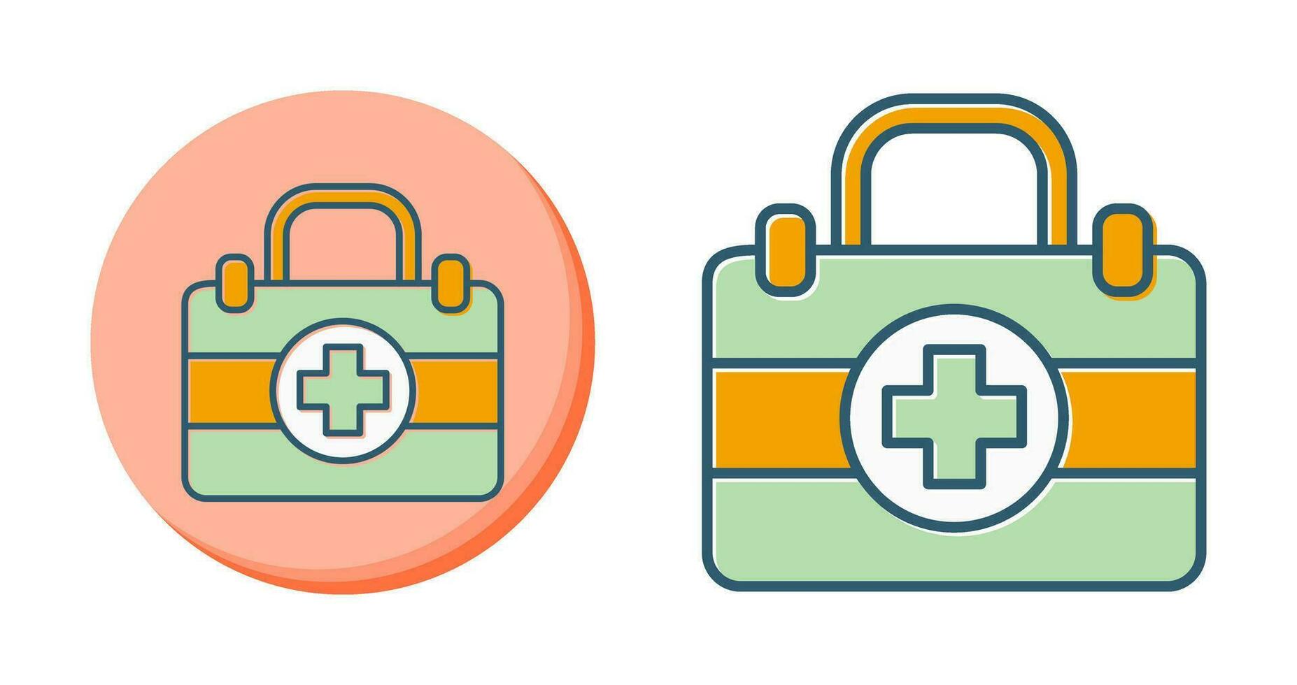 EHBO-kit vector icon