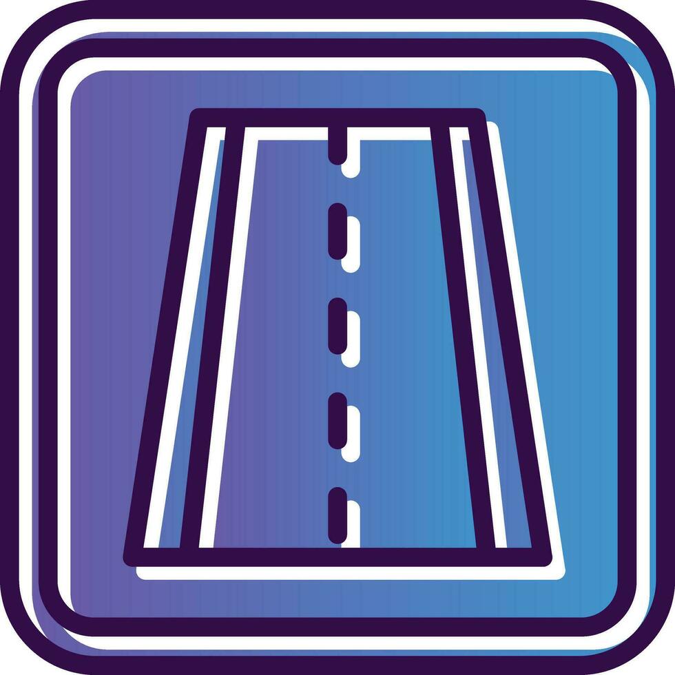 snelweg vector icoon ontwerp