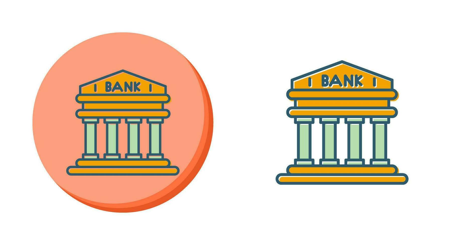 bank vector pictogram