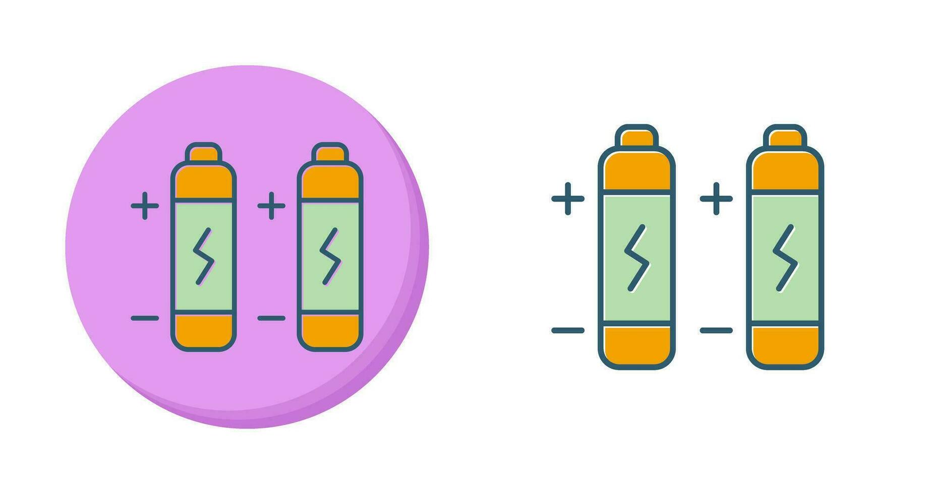 batterij vector pictogram