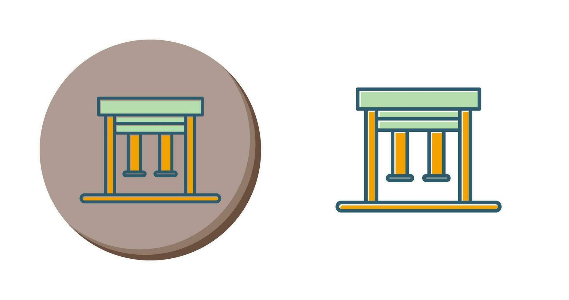 speeltuin vector pictogram