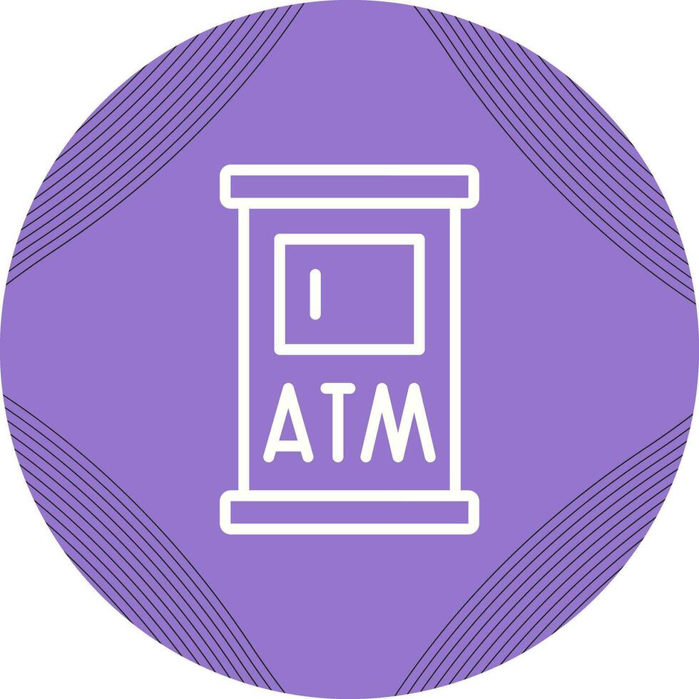 geldautomaat vector pictogram