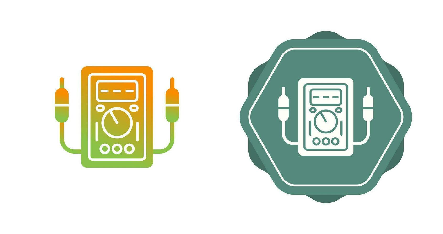 voltmeter vector icoon