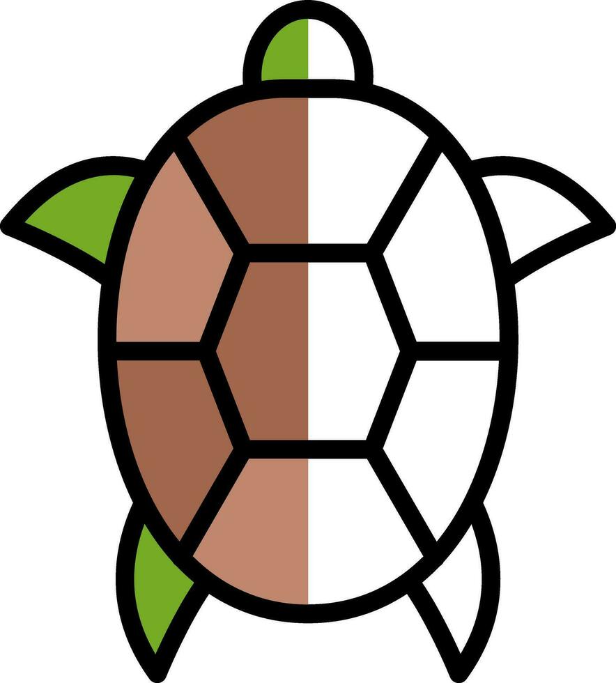 schildpad vector icoon ontwerp