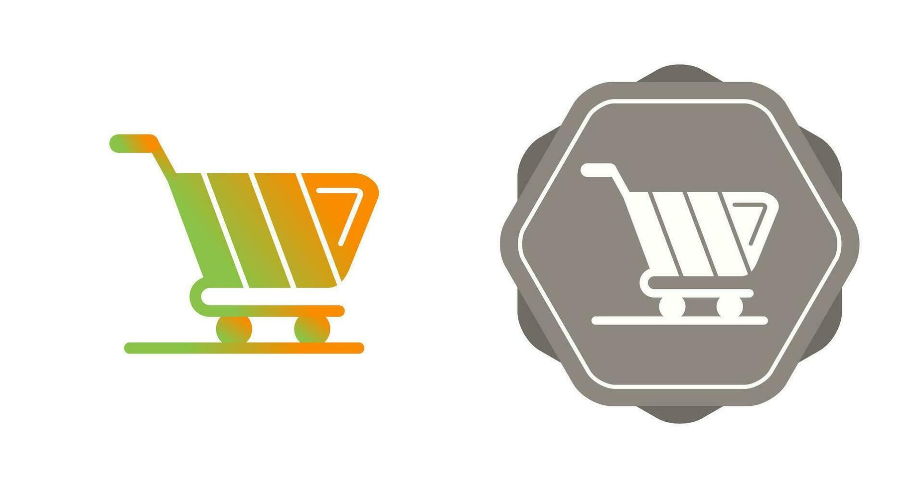 trolley vector pictogram vector