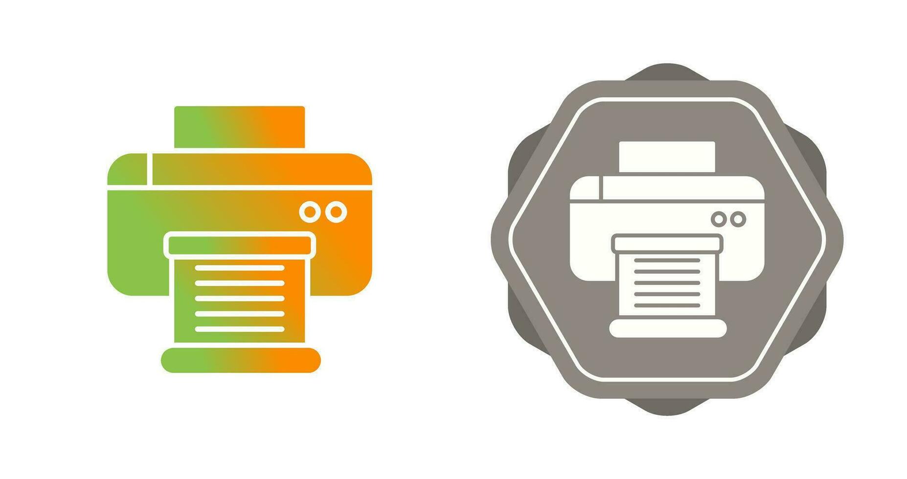 printer vector pictogram