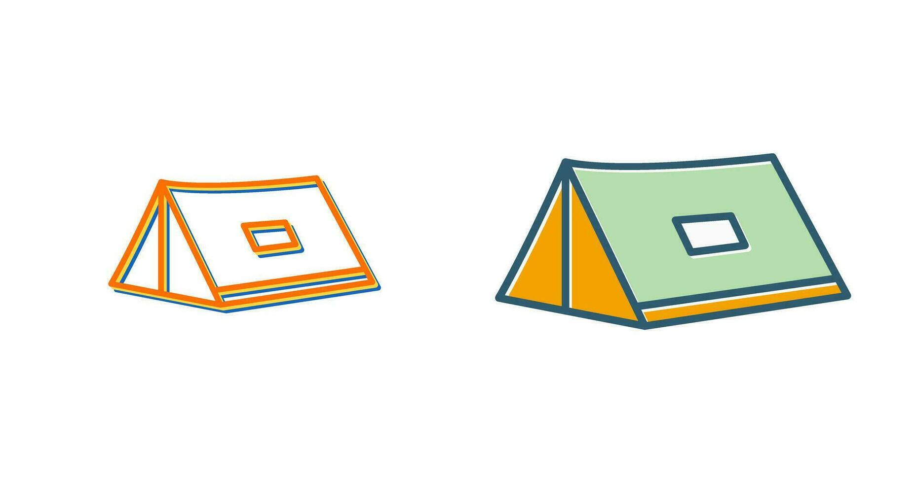 tent vector pictogram