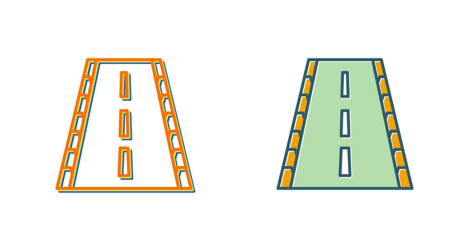 weg vector pictogram