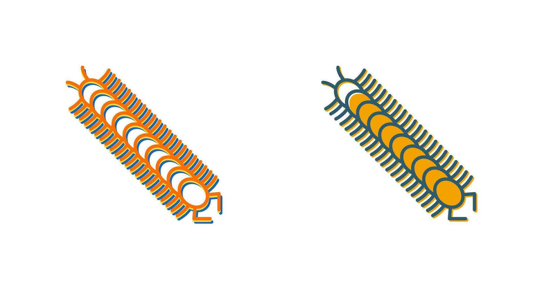 duizendpoot vector icoon