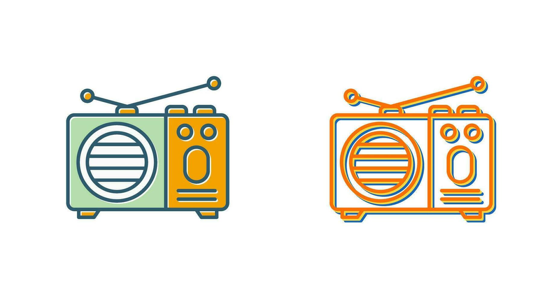 radio vector pictogram