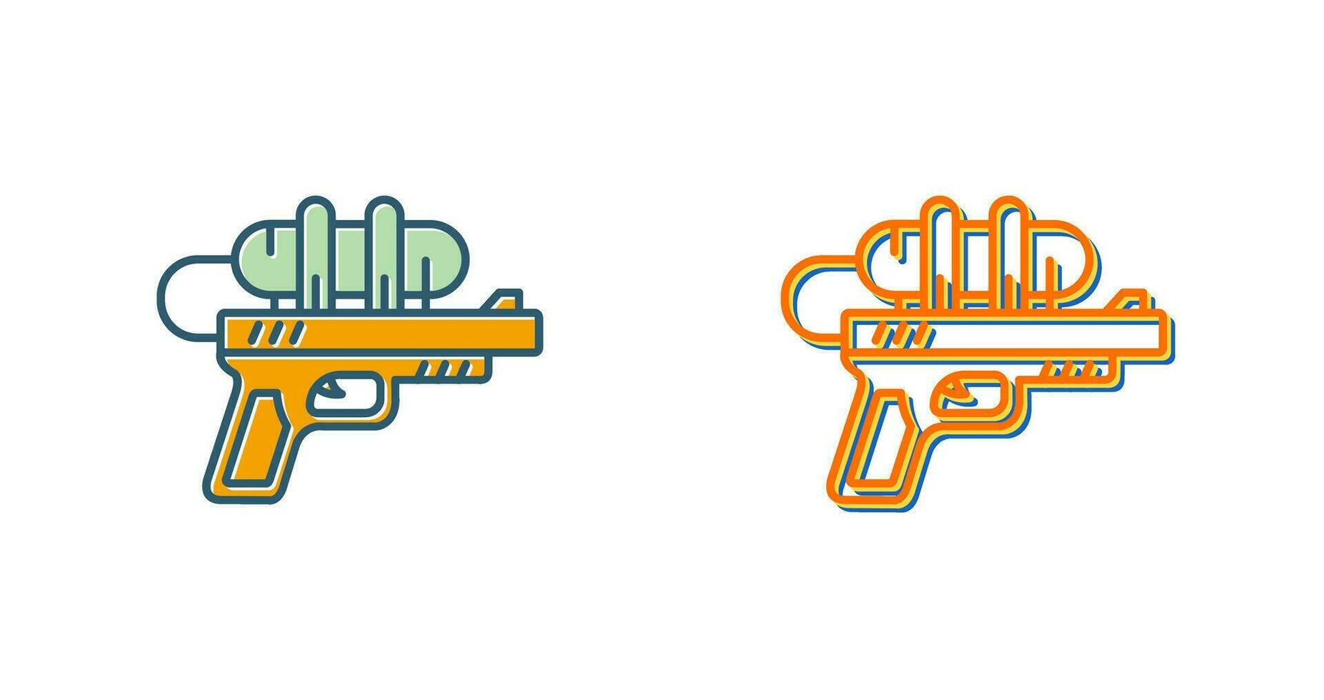 waterpistool vector pictogram