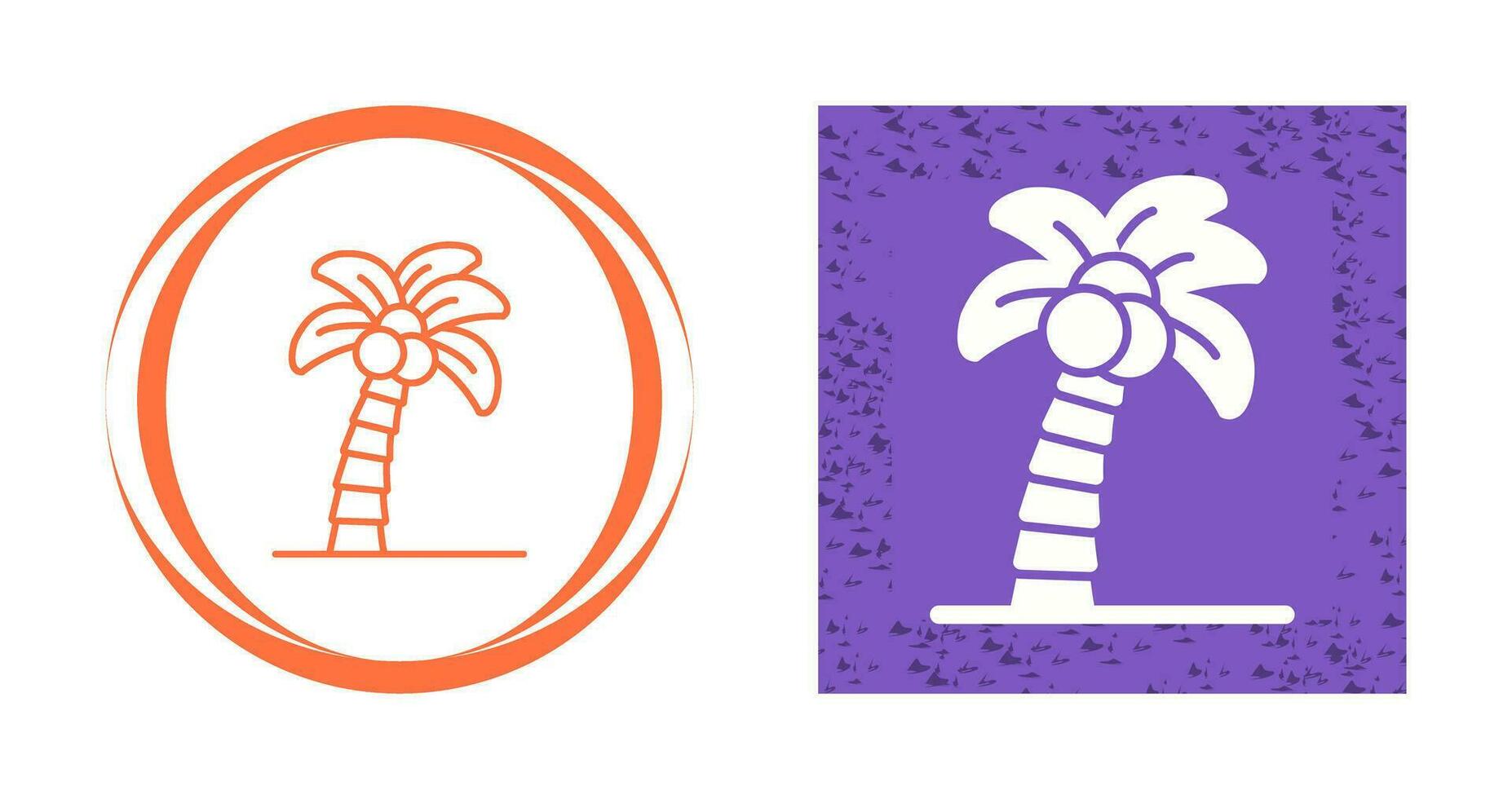 palm boom vector icoon