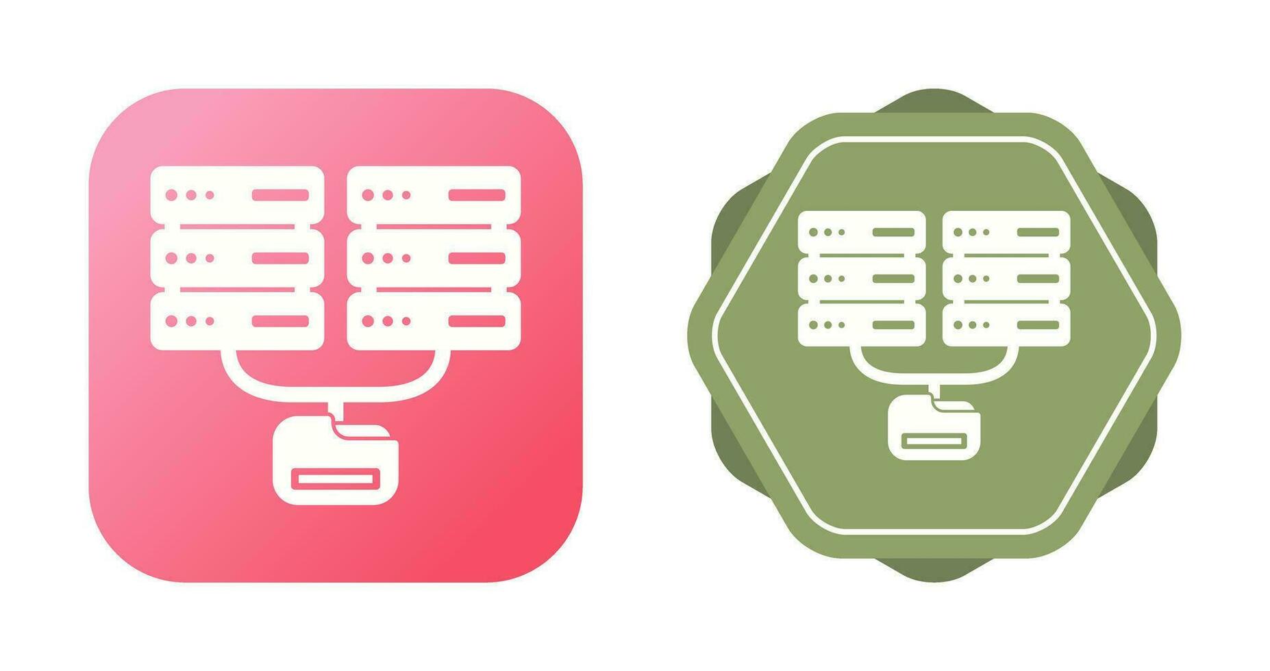 database vector pictogram