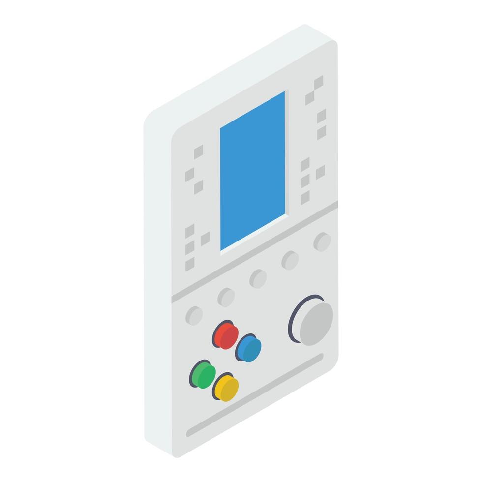 handheld videogame vector