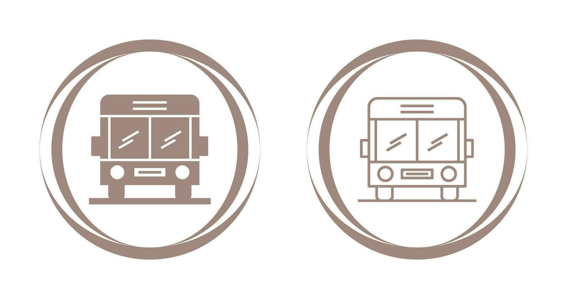 schoolbus vector pictogram