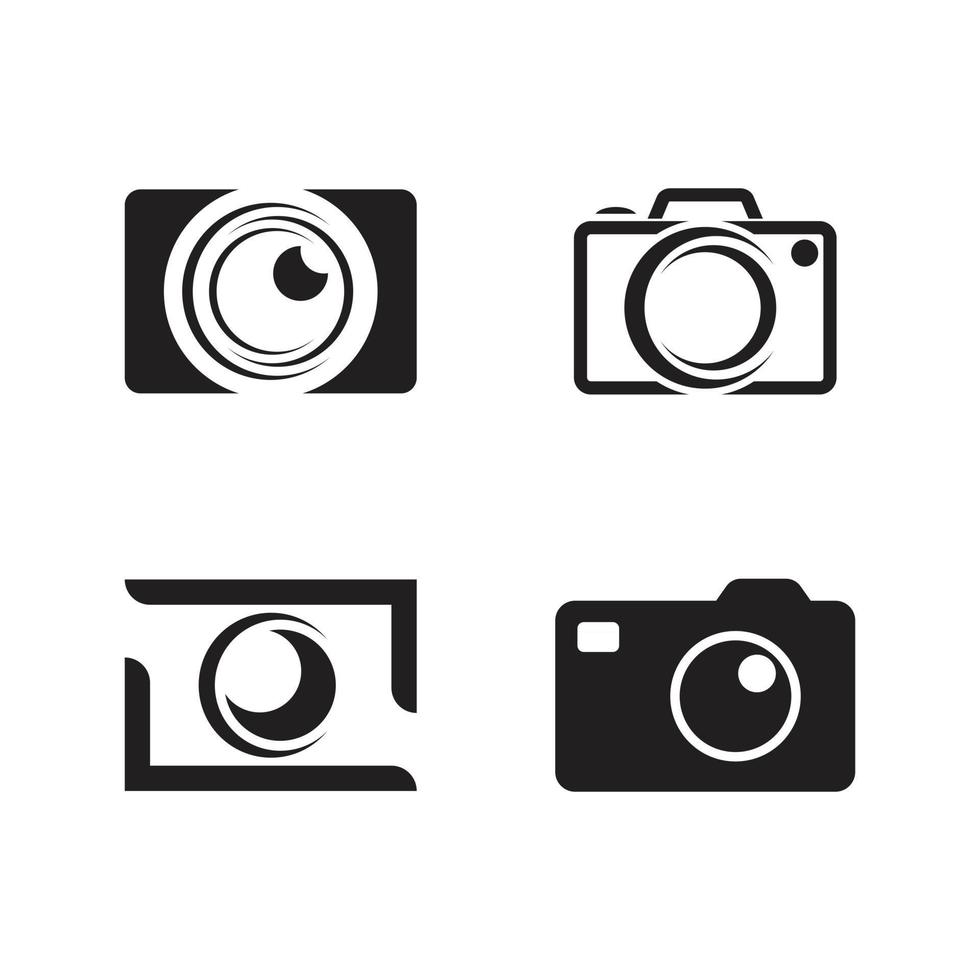 camera pictogram vector