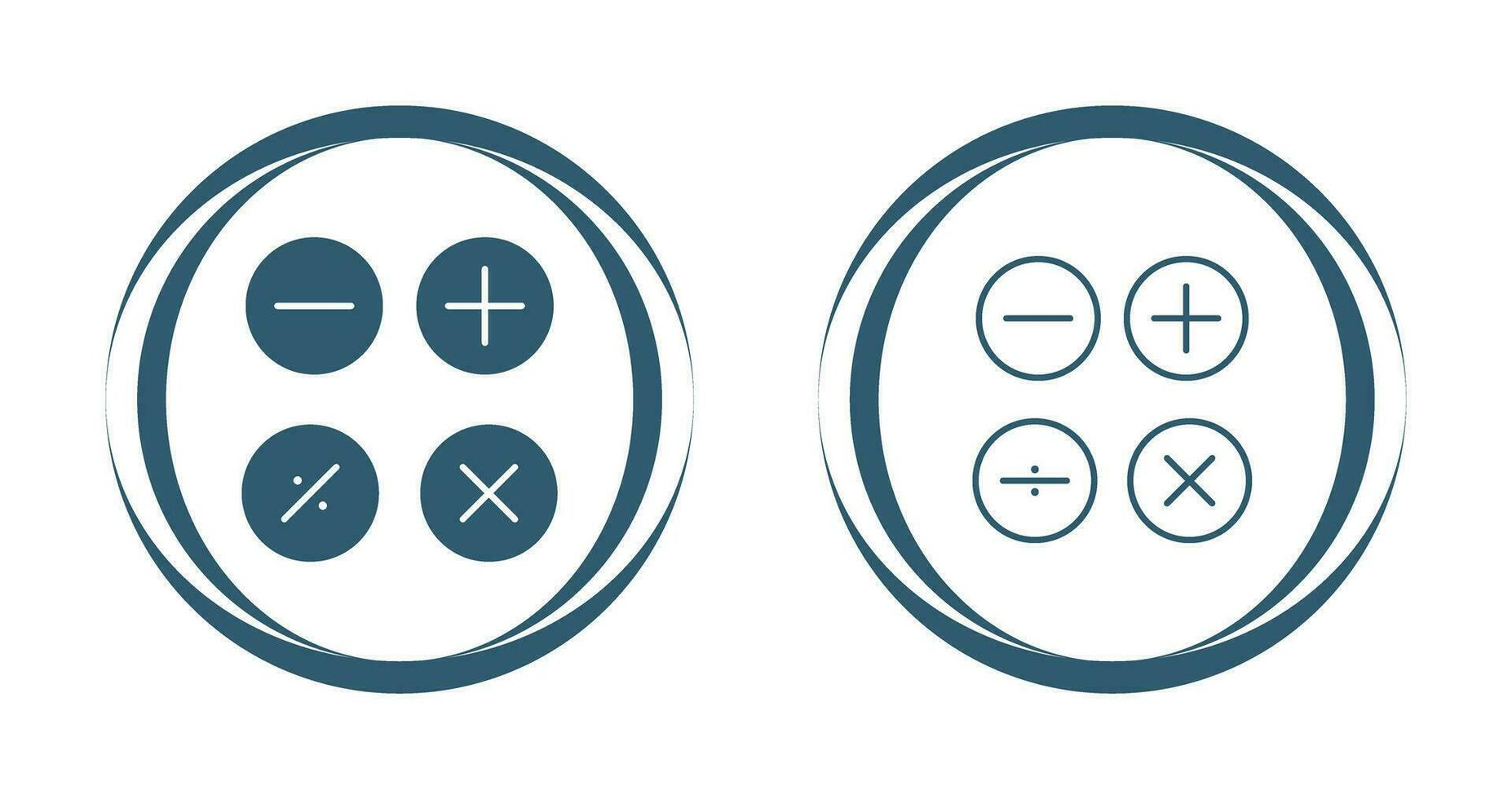 wiskunde symbolen vector icoon