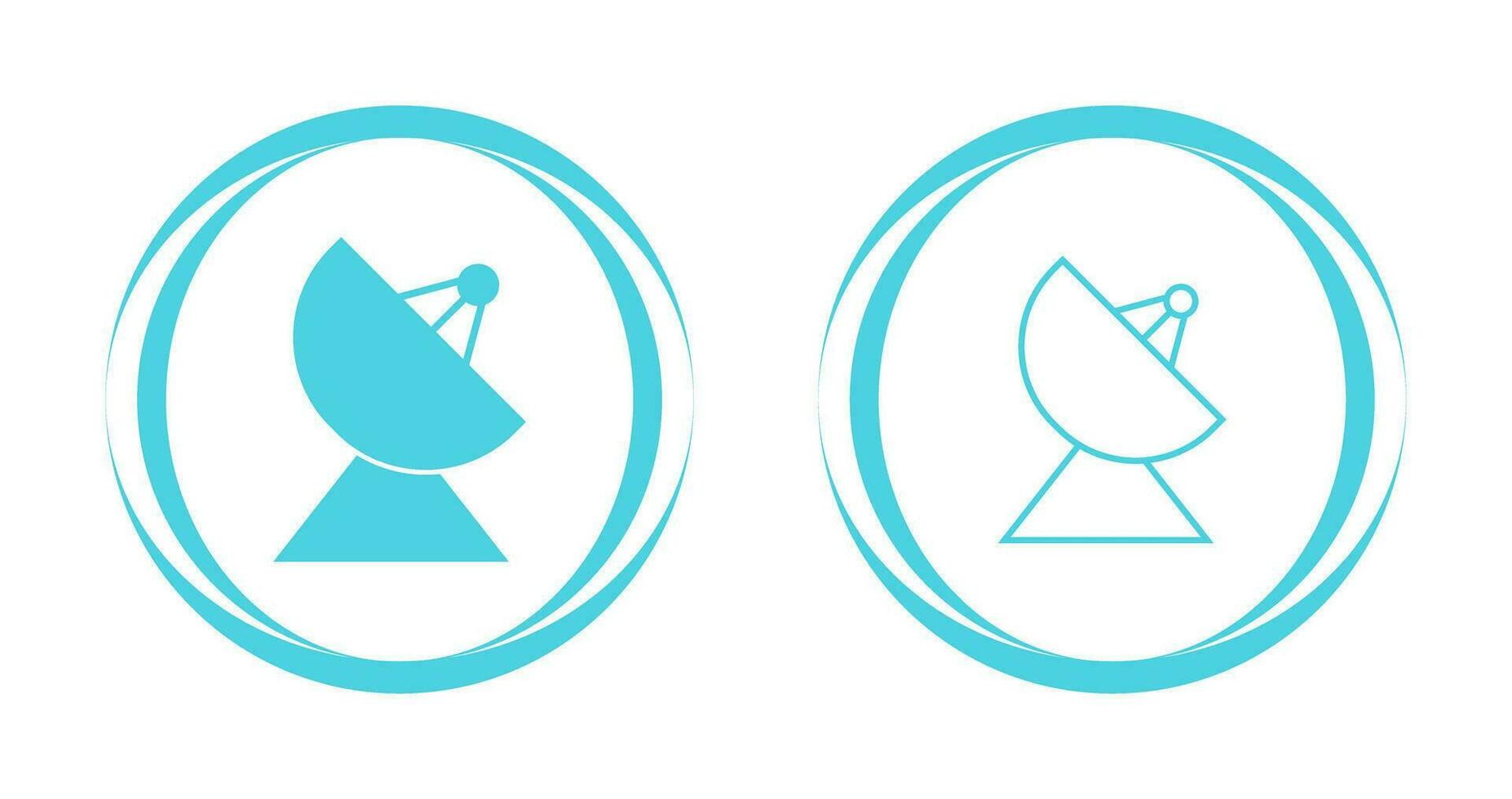 schotelantenne vector icon