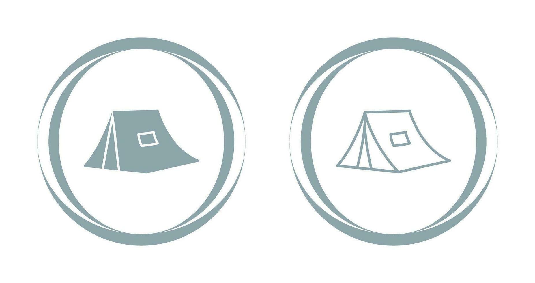 tent vector pictogram