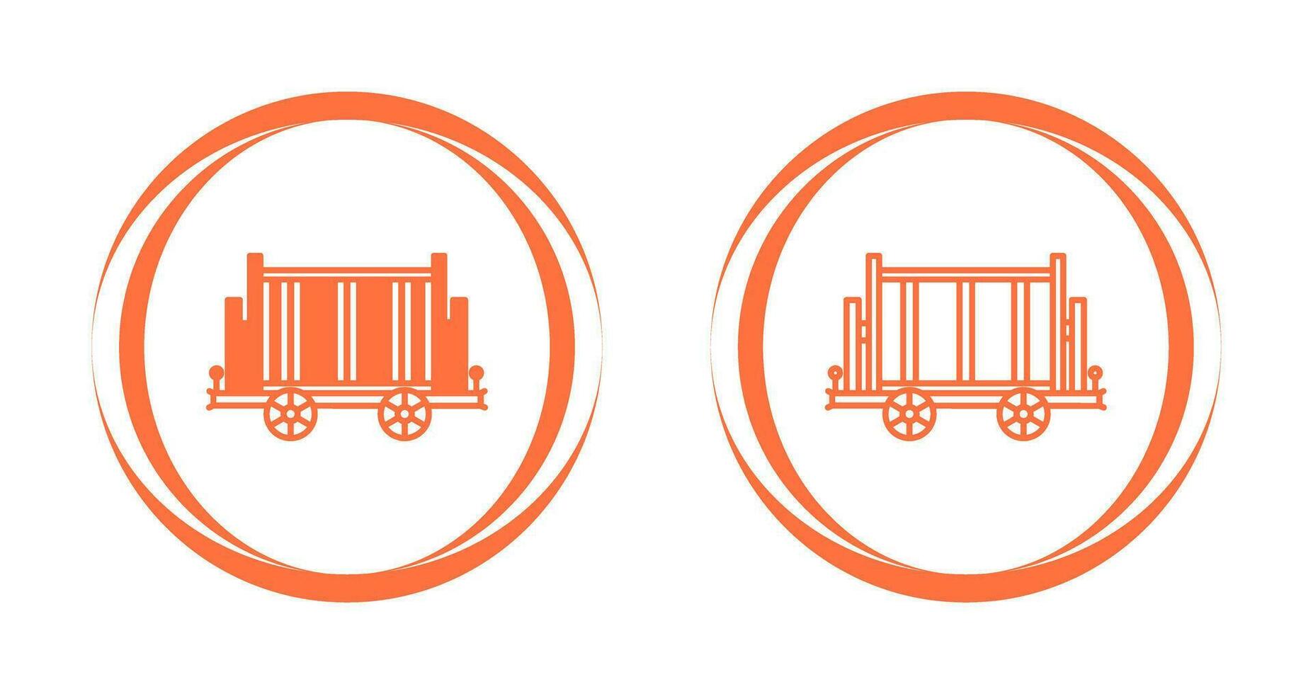 trolley vector pictogram vector