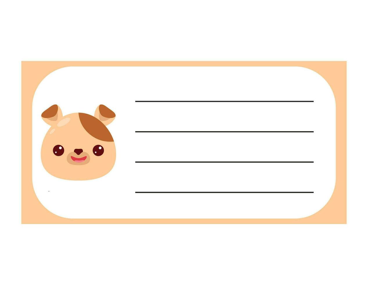 ontwerp van de Pagina's van de wekelijks en dagelijks kinderen planner. schattig hond. checklist lay-out voor dagboek, kladblok vector