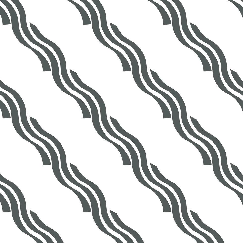 gemakkelijk abstract naadloos grijs kleur zig zag patroon vector